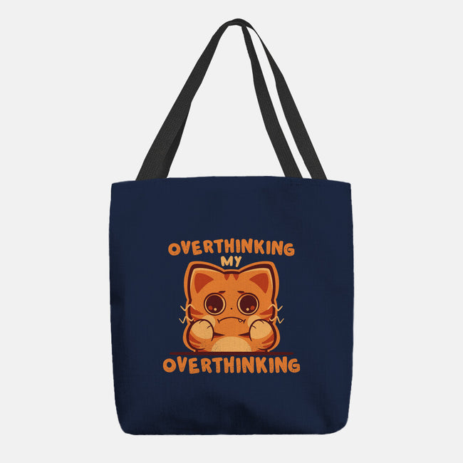 Overthinking My Overthinking-None-Basic Tote-Bag-TechraNova