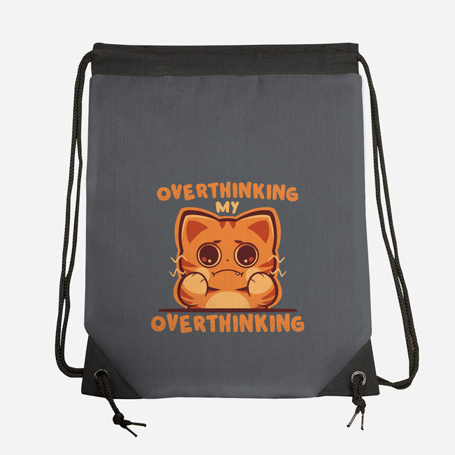 Overthinking My Overthinking-None-Drawstring-Bag-TechraNova