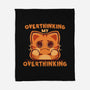 Overthinking My Overthinking-None-Fleece-Blanket-TechraNova