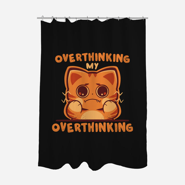 Overthinking My Overthinking-None-Polyester-Shower Curtain-TechraNova