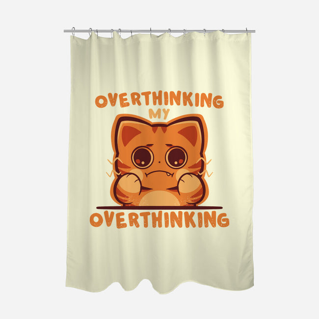Overthinking My Overthinking-None-Polyester-Shower Curtain-TechraNova