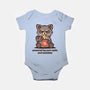Powered By Pure Spite And Snackies-Baby-Basic-Onesie-TechraNova