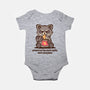 Powered By Pure Spite And Snackies-Baby-Basic-Onesie-TechraNova