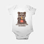 Powered By Pure Spite And Snackies-Baby-Basic-Onesie-TechraNova