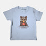 Powered By Pure Spite And Snackies-Baby-Basic-Tee-TechraNova