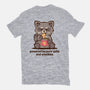 Powered By Pure Spite And Snackies-Unisex-Basic-Tee-TechraNova