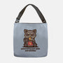 Powered By Pure Spite And Snackies-None-Adjustable Tote-Bag-TechraNova
