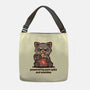 Powered By Pure Spite And Snackies-None-Adjustable Tote-Bag-TechraNova