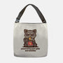 Powered By Pure Spite And Snackies-None-Adjustable Tote-Bag-TechraNova