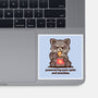 Powered By Pure Spite And Snackies-None-Glossy-Sticker-TechraNova