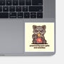Powered By Pure Spite And Snackies-None-Glossy-Sticker-TechraNova