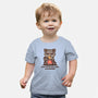 Powered By Pure Spite And Snackies-Baby-Basic-Tee-TechraNova