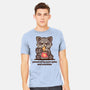 Powered By Pure Spite And Snackies-Mens-Heavyweight-Tee-TechraNova