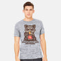 Powered By Pure Spite And Snackies-Mens-Heavyweight-Tee-TechraNova