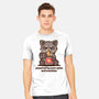 Powered By Pure Spite And Snackies-Mens-Heavyweight-Tee-TechraNova