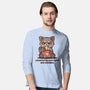 Powered By Pure Spite And Snackies-Mens-Long Sleeved-Tee-TechraNova