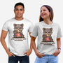 Powered By Pure Spite And Snackies-Unisex-Basic-Tee-TechraNova