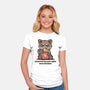 Powered By Pure Spite And Snackies-Womens-Fitted-Tee-TechraNova
