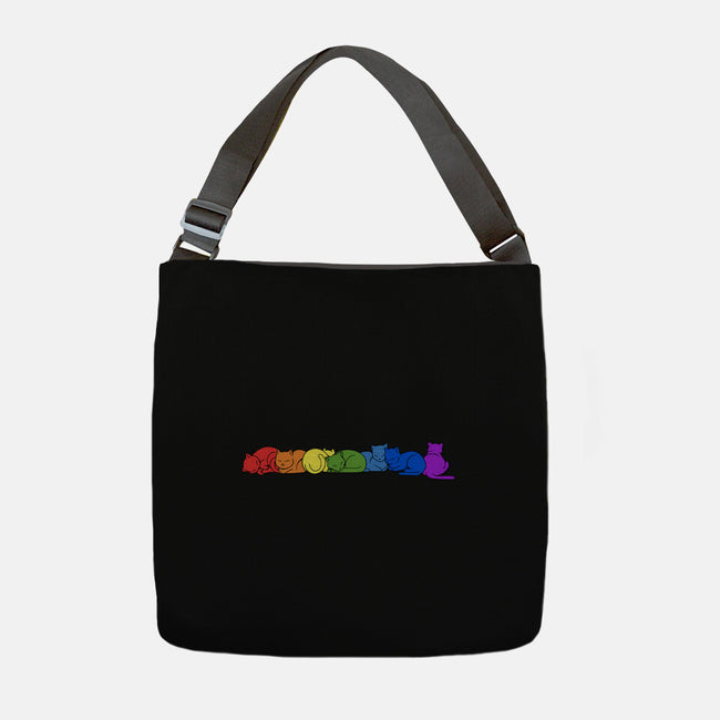 Rainbow Cats Pride-None-Adjustable Tote-Bag-tobefonseca