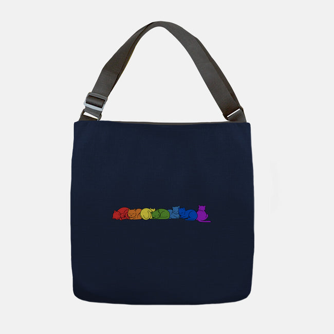 Rainbow Cats Pride-None-Adjustable Tote-Bag-tobefonseca
