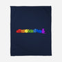 Rainbow Cats Pride-None-Fleece-Blanket-tobefonseca