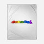 Rainbow Cats Pride-None-Fleece-Blanket-tobefonseca