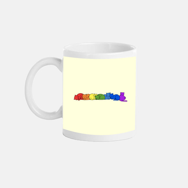 Rainbow Cats Pride-None-Mug-Drinkware-tobefonseca