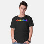 Rainbow Cats Pride-Mens-Basic-Tee-tobefonseca