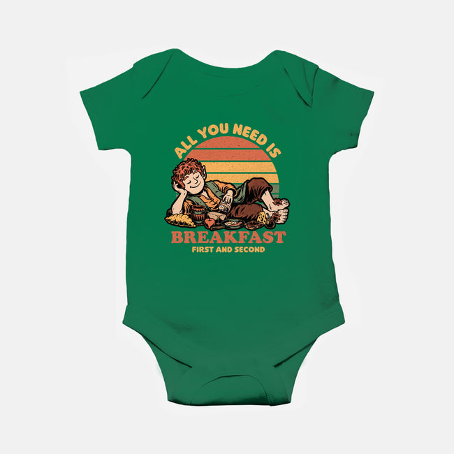 Breakfast Food Movie-Baby-Basic-Onesie-Studio Mootant