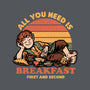 Breakfast Food Movie-Womens-V-Neck-Tee-Studio Mootant