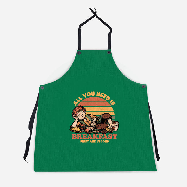 Breakfast Food Movie-Unisex-Kitchen-Apron-Studio Mootant