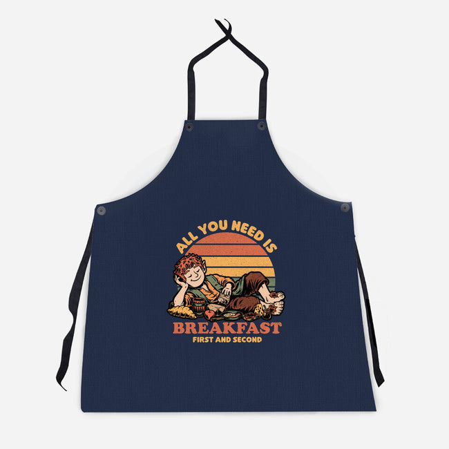 Breakfast Food Movie-Unisex-Kitchen-Apron-Studio Mootant