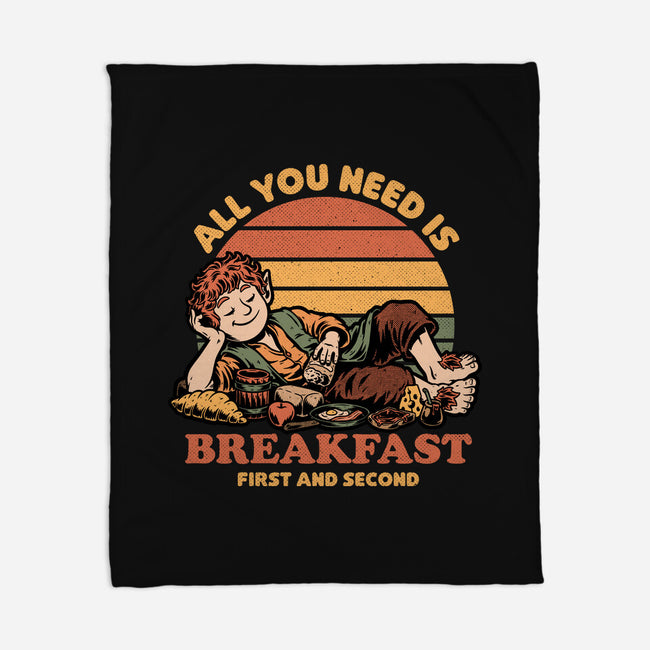 Breakfast Food Movie-None-Fleece-Blanket-Studio Mootant