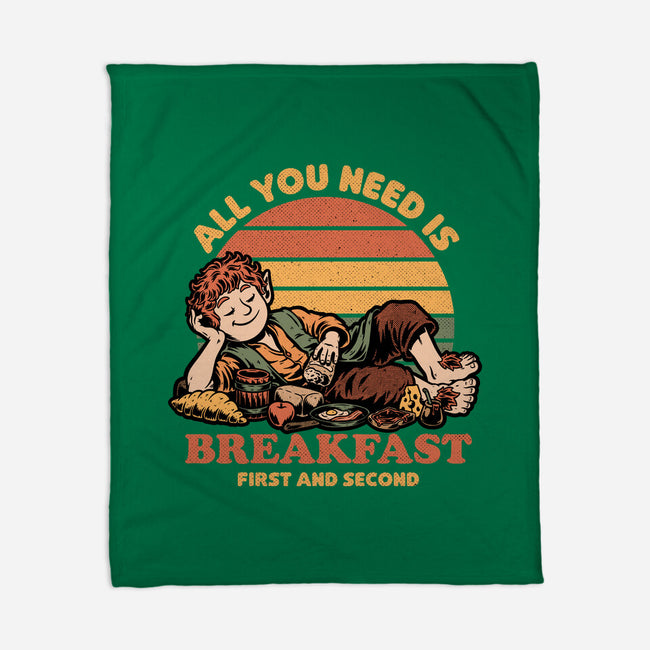 Breakfast Food Movie-None-Fleece-Blanket-Studio Mootant