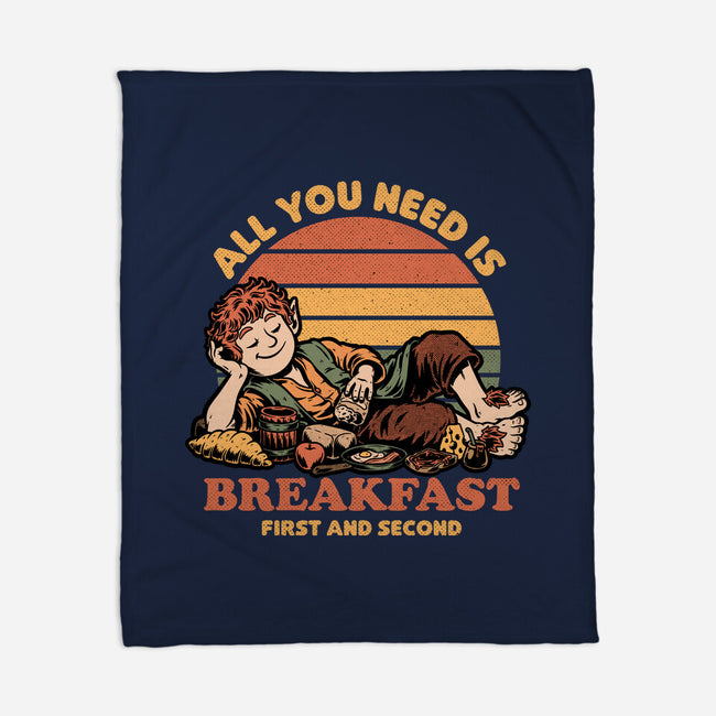 Breakfast Food Movie-None-Fleece-Blanket-Studio Mootant