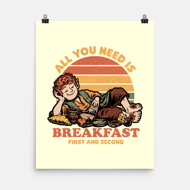 Breakfast Food Movie-None-Matte-Poster-Studio Mootant