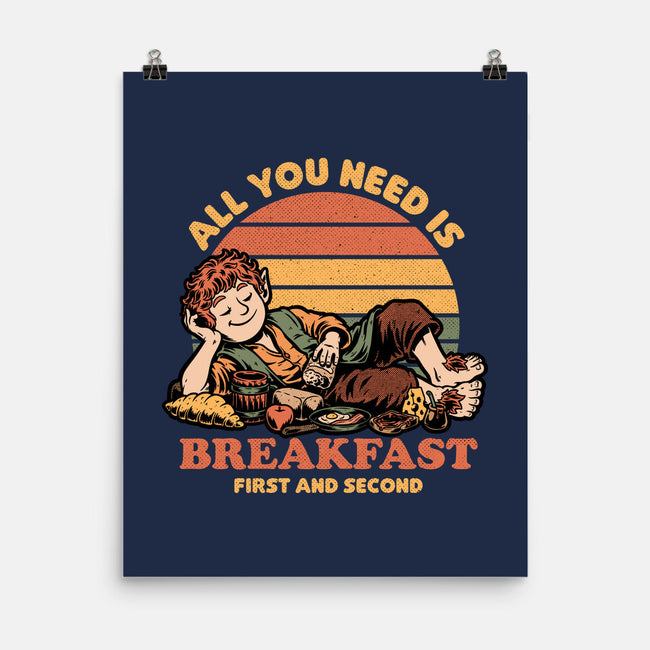 Breakfast Food Movie-None-Matte-Poster-Studio Mootant