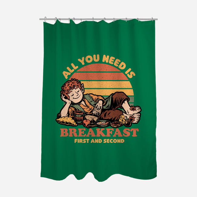 Breakfast Food Movie-None-Polyester-Shower Curtain-Studio Mootant
