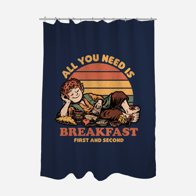 Breakfast Food Movie-None-Polyester-Shower Curtain-Studio Mootant