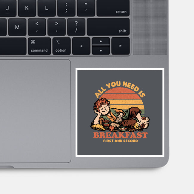 Breakfast Food Movie-None-Glossy-Sticker-Studio Mootant