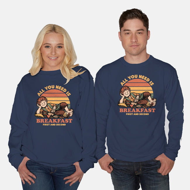 Breakfast Food Movie-Unisex-Crew Neck-Sweatshirt-Studio Mootant