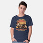 Breakfast Food Movie-Mens-Basic-Tee-Studio Mootant