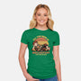 Breakfast Food Movie-Womens-Fitted-Tee-Studio Mootant
