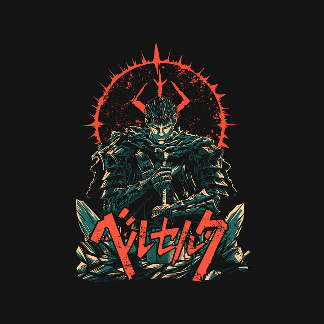 The Lone Warrior-Womens-Fitted-Tee-Diego Oliver