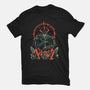 The Lone Warrior-Womens-Fitted-Tee-Diego Oliver