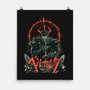 The Lone Warrior-None-Matte-Poster-Diego Oliver