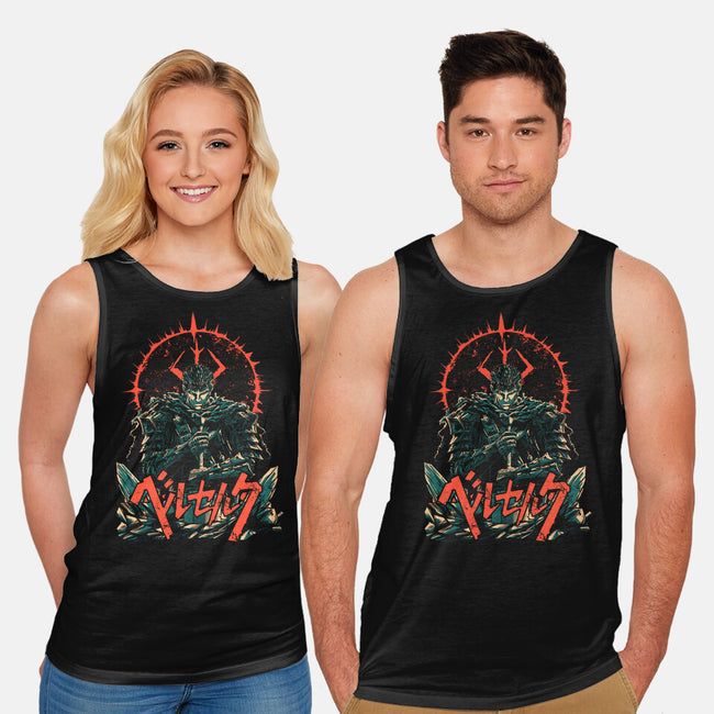 The Lone Warrior-Unisex-Basic-Tank-Diego Oliver