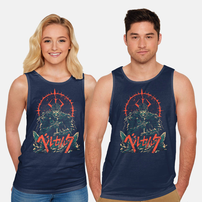 The Lone Warrior-Unisex-Basic-Tank-Diego Oliver