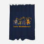 Let's Misbehave Magic Animals-None-Polyester-Shower Curtain-worlddominationforcats