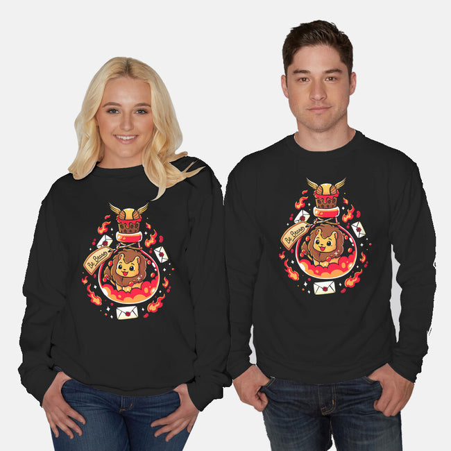 Brave Potion-Unisex-Crew Neck-Sweatshirt-Vallina84